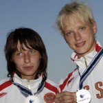 Natalya Russia C2 2011 Worlds medals