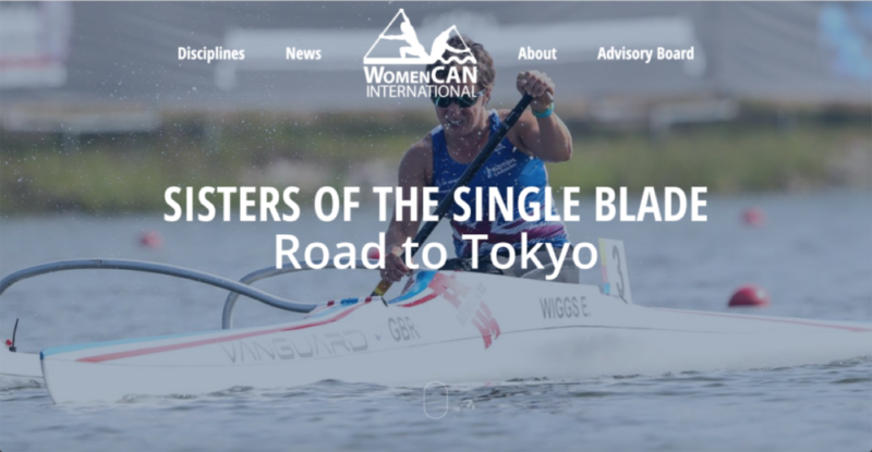Home Page Screenshot - Emma Wiggs Great Britain Paracanoe